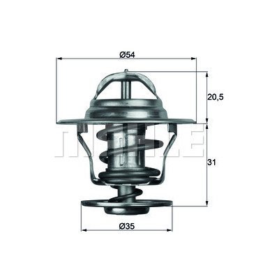 TX 13 87D MAHLE Termostat, chladivo – Sleviste.cz