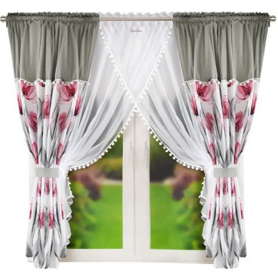 Fliying Komplet L586 Tulipány - 400x155 cm – Hledejceny.cz