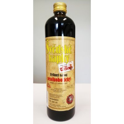 Naturprodukte ŠVÉDSKÉ KAPKY ORIGINÁL nealkoholický 500 ml – Hledejceny.cz