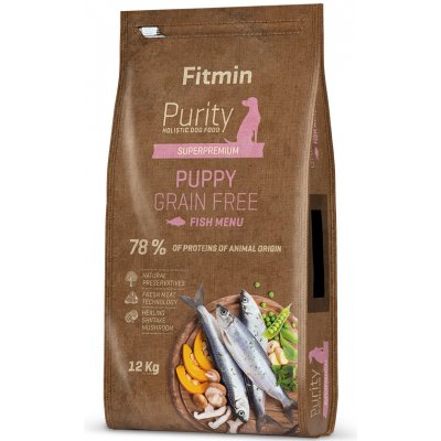 Fitmin Purity Puppy Fish Grain Free krmivo pro štěňata 12 kg