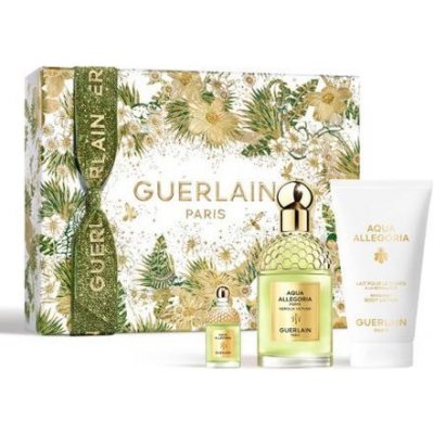 Guerlain Aqua Allegoria Forte Nerolia Vetiver - EDP 75 ml + tělové mléko 75 ml + EDP 7,5 ml – Zboží Mobilmania