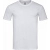 Pánské Tričko Stedman Lehké slim-fit tričko Classic-T pod košili Bílá S2010