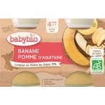 Babybio Jablko banán 2 x 130 g – Zbozi.Blesk.cz