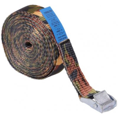 Vázací-technika.cz Rychloupínací popruh ARMY 0,4 t 25 mm , 1 m | Zboží Auto