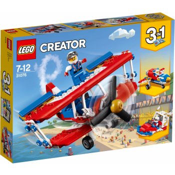 LEGO® Creator 31076 Odvážné kaskadérské letadlo
