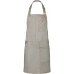 Karlowsky Gastro zástěra s laclem KY113 Stone-Grey 68x80cm – Hledejceny.cz