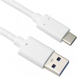 Premiumcord ku31ck01w USB-C - USB 3.0 A (USB 3.2 generation 2, 3A, 10Gbit/s), 0,15m, bílý