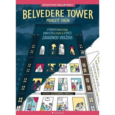 Detektivní omalovánky Prokletý věžák Belvedere Tower – Sleviste.cz
