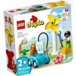 LEGO® DUPLO® 10985 Větrná turbína a elektromobil – Zboží Živě