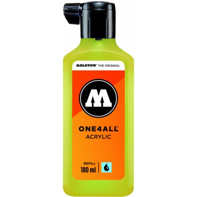 Molotow One4all náplň180 ml Neon yellow – Zboží Mobilmania