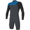 Neopren O'Neill Hammer Chest Zip 2 mm L/S Spring graphite/black/ocean