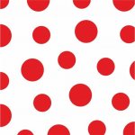 ubrousky Harmony Dots červené 1V 30ks 33x33cm – Zboží Dáma