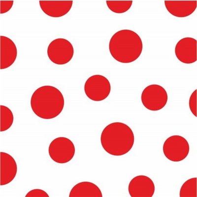 ubrousky Harmony Dots červené 1V 30ks 33x33cm – Zboží Dáma