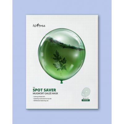 Isntree Spot Saver Mugwort Gauze Mask 10 x 23 g – Zboží Dáma