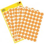Avery Zweckform 3148 etikety 12mm 5 ks oranžové – Zboží Dáma