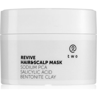 Two Revive Hair&Scalp Mask Sodium PCA Salicylic Acid Bentonitre Clay 200 ml