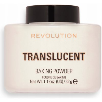 Revolution Transparentní pudr Loose Baking Powder Translucent 32 g – Zboží Dáma