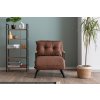 Pohovka Atelier del Sofa 1-místná Sando SingleLight Brown, Světlá Hnědá