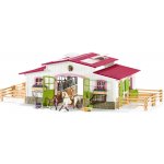 Schleich 42195 Stáj velká s koňmi a vybavením – Sleviste.cz