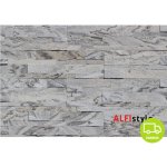 Alfistick 3D ESP001 15 x 60 cm bílý mramor 0,9m² – Hledejceny.cz