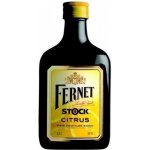 Fernet Stock Citrus 27% 0,2 l (holá láhev) – Zboží Dáma