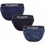 Atlantic 151 3-pak nie/gra/nie pánské slipy mix – Sleviste.cz