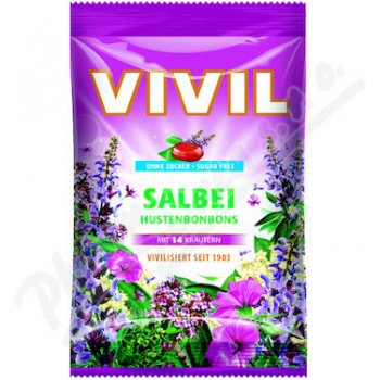 Vivil Šalvěj+14 druhů bylin bez cukru 120 g