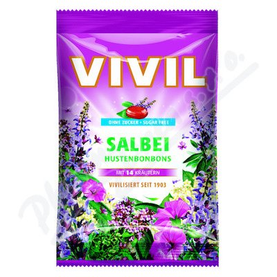 Vivil Šalvěj+14 druhů bylin bez cukru 120 g