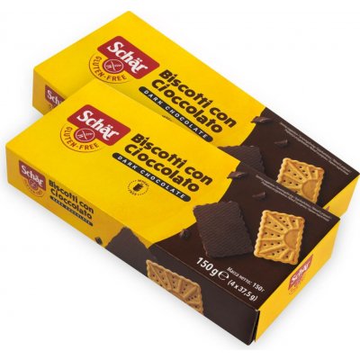 Schär Biscotti con cioccolato sušenky 150 g – Zboží Dáma