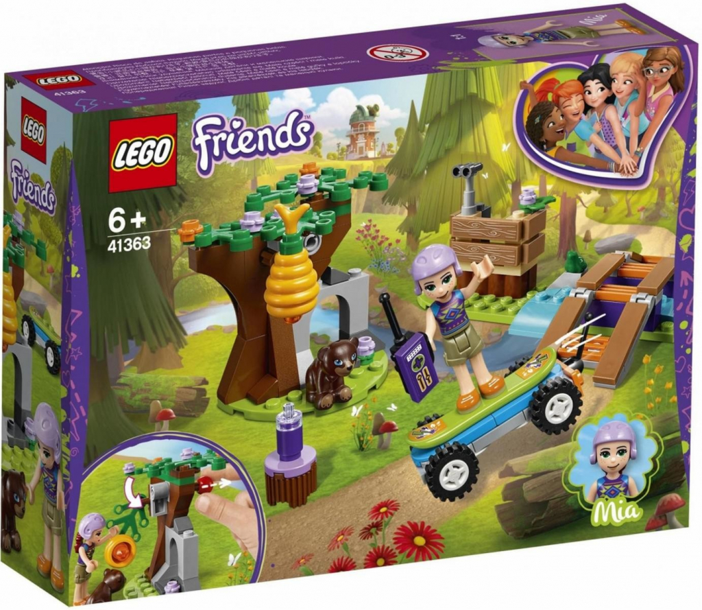 LEGO Friends 41363 Mia a dobrodružství v lese