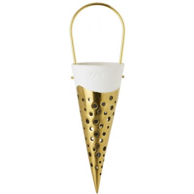 Vánoční ozdoba Nobili Cone Gold 18,5 cm Kähler – Hledejceny.cz