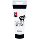 Akrylový šeps Marabu Acryl Gesso 100 ml bílé – Hledejceny.cz