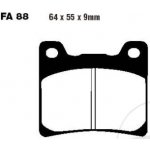 Přední a zadní brzdové destičky Závodní EBC EPFA088HH pro Yamaha YZF 750 1000 600, YX 600, XVZ 1200, XVS 1100, XV 750 1000 1100, XJR 1300, XJ 600 700 900, VMX-12, TZR TDM GTS RD FZX FZR FZ FJ BT Norto – Sleviste.cz