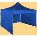 Expodum Nůžkový stan 3x3m hliníkový Modrá 3 boční plachty – Sleviste.cz