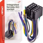 konektor ISO osazený dutinkami a vodiči | Zboží Auto