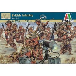 Corfix Model Kit 6056 WWII BRITISH INFANTRY 1:72