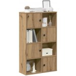 vidaXL Knihovna dub artisan 60x24x101,5 cm – Sleviste.cz