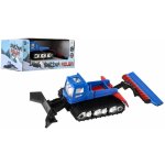 Teddies Sněžná rolba kov/plast 12cm na volný chod v krabičce 14x6x8cm – Hledejceny.cz