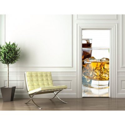 WEBLUX 33282321 Samolepka na dveře fólie Cocktails and shots Koktejly a výstřely rozměry 90 x 220 cm – Zboží Mobilmania