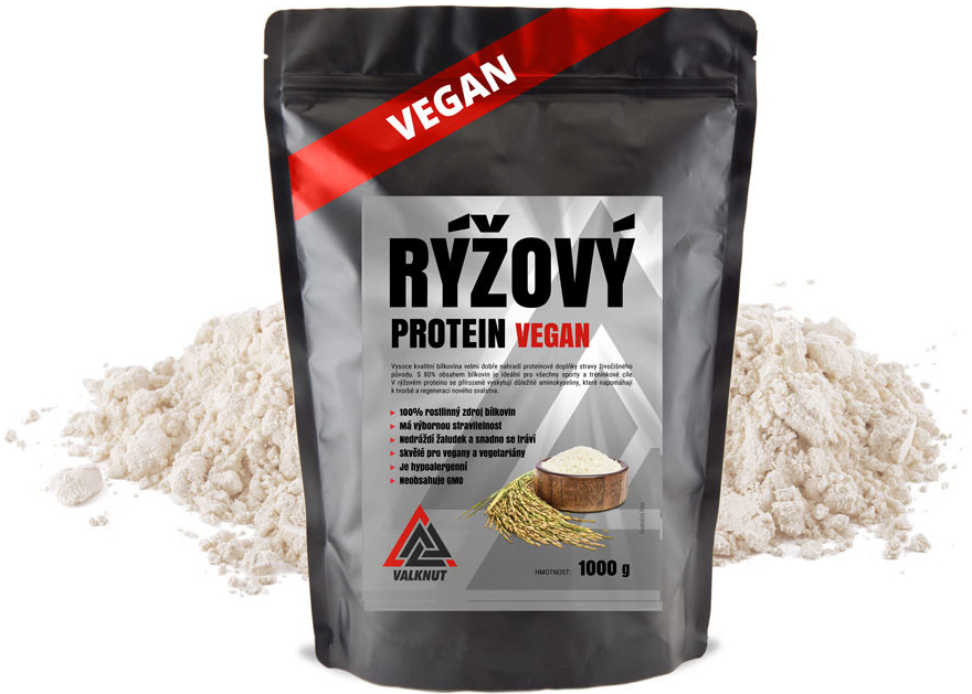 VALKNUT Protein Vegan Rýžový 1000 g