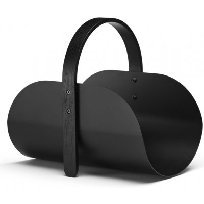 Woody Basket Black Stained Oak COOEE Design – Hledejceny.cz