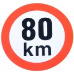 Samolepka rychlost 80 km, průměr 150 mm – Hledejceny.cz