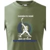 Dětské tričko dětské tričko Chodím po vodě, Military 69