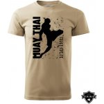 Striker tričko Muay thai 2 písková – Zboží Mobilmania