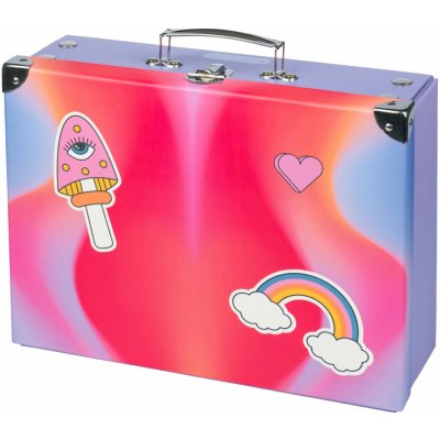 BAAGL Skládací Duha červený s kováním – Zbozi.Blesk.cz