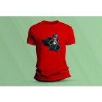 Sandratex dětské bavlněné tričko LEGO® Batman. červená – Zboží Mobilmania