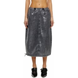 Diesel De-mirtow-s Skirt Black Denim