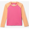 Kojenecká mikina a svetr Columbia Dívčí mikina Sandy Shores Long Sleeve Sunguard wild geranium/peach