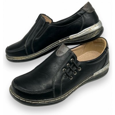 Chunsen Dámské černé nadměrné mokasíny 03 – Zbozi.Blesk.cz