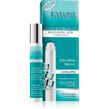 Eveline Cosmetics bioHyaluron 4D zpevňující oční Roll-on 15 ml